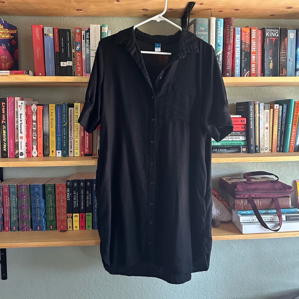 Old Navy Short-Sleeve Shirt Dress